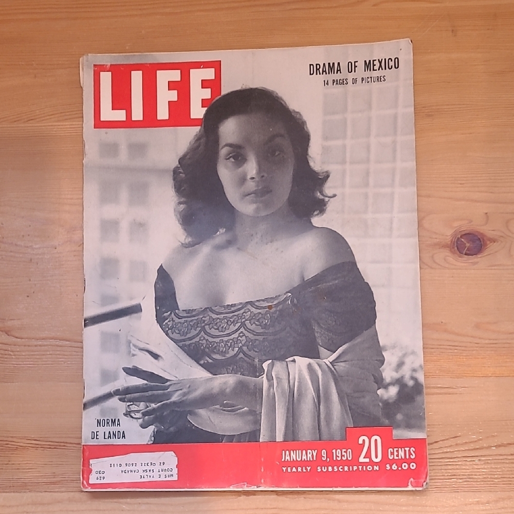 Vintage LIFE Magazine - January 1950
